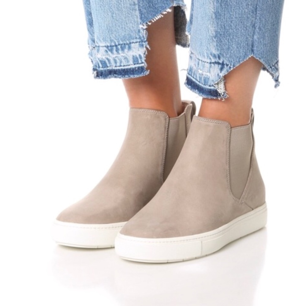 Vince Newlyn Hidden-Wedge High-Top Sneakers size 7